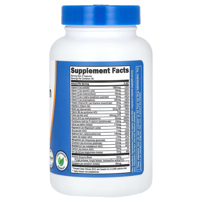 Multivitamines, 120 capsules – Image 2