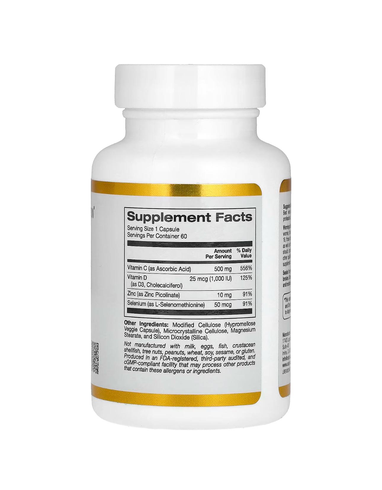 Immune 4, Soutien du système immunitaire, 60 capsules – Image 2